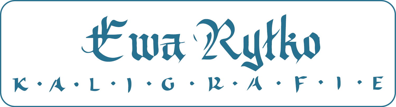 Ewa Rylko Kaligrafie
